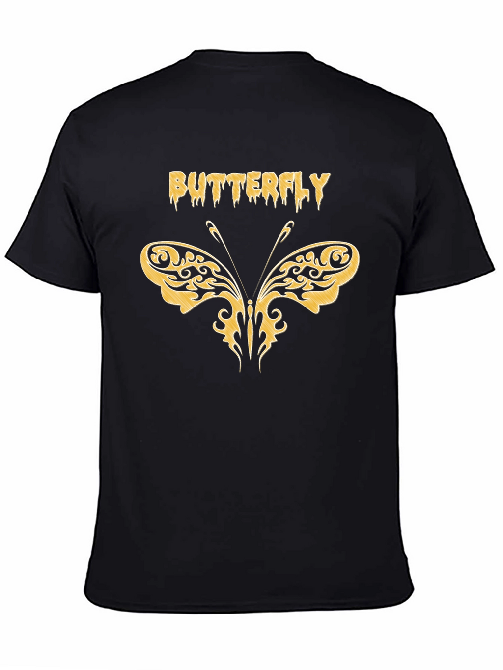 Butterfly Graphic Print T-Shirt