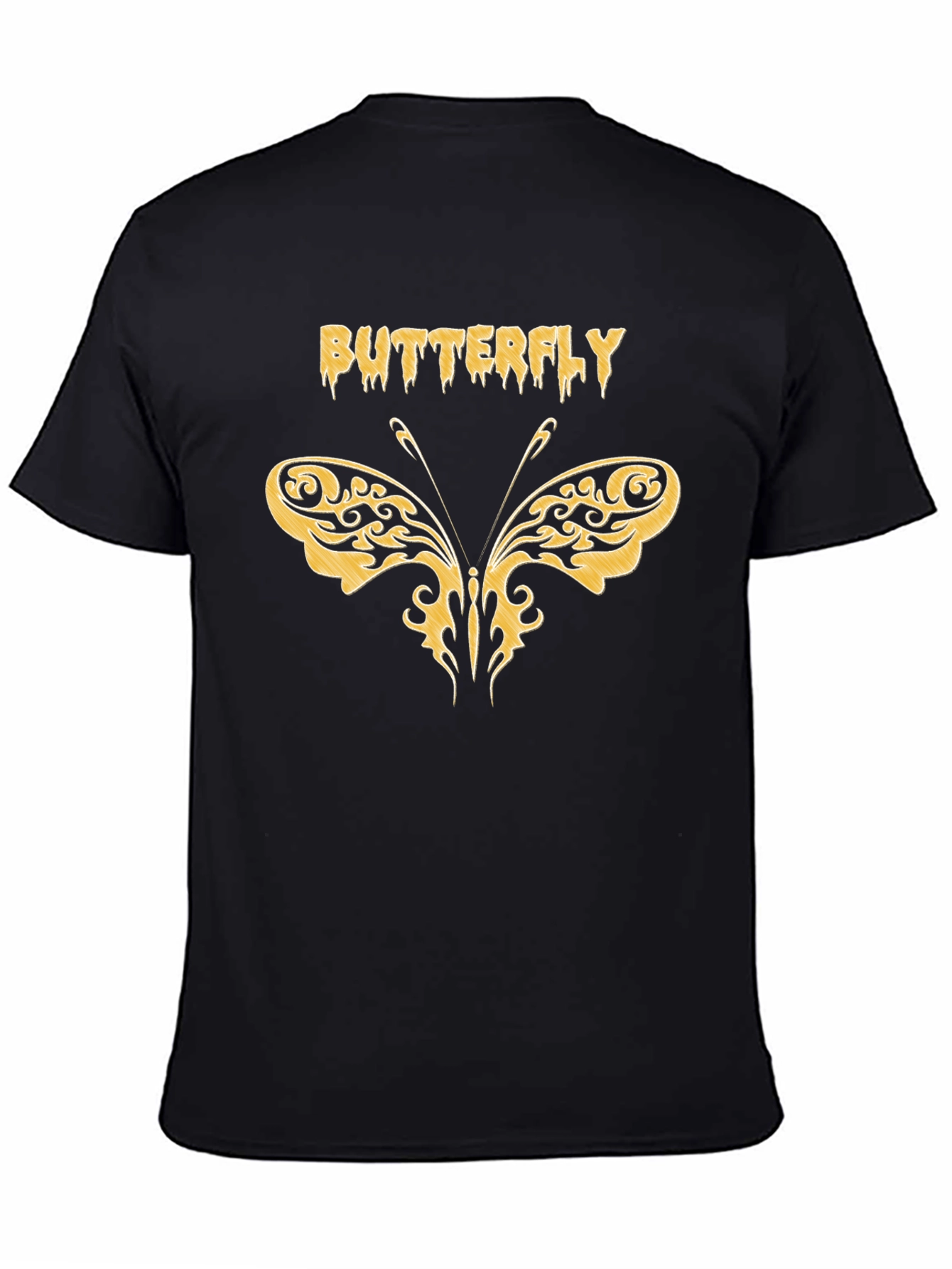 Butterfly Graphic Print T-Shirt