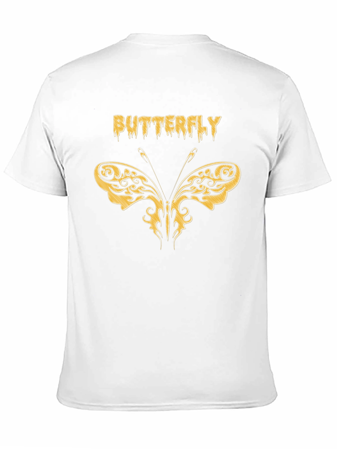 Butterfly Graphic Print T-Shirt