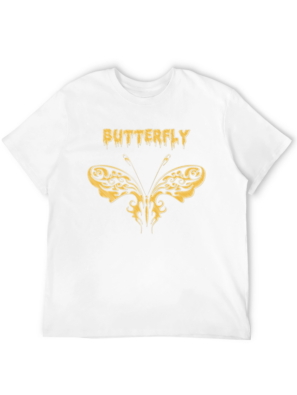 Butterfly Graphic Print T-Shirt