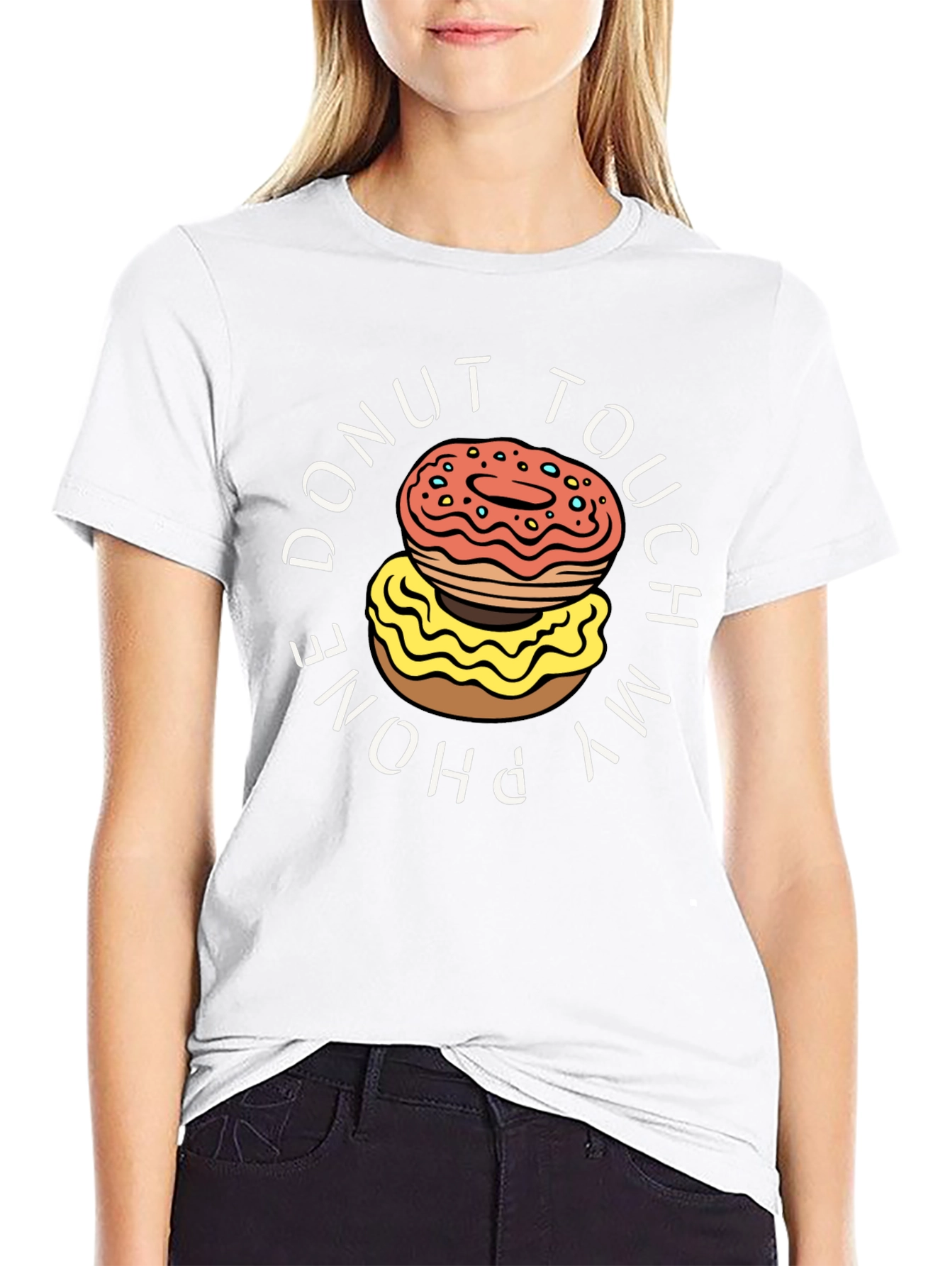 Donut Touch My Phone T-Shirt
