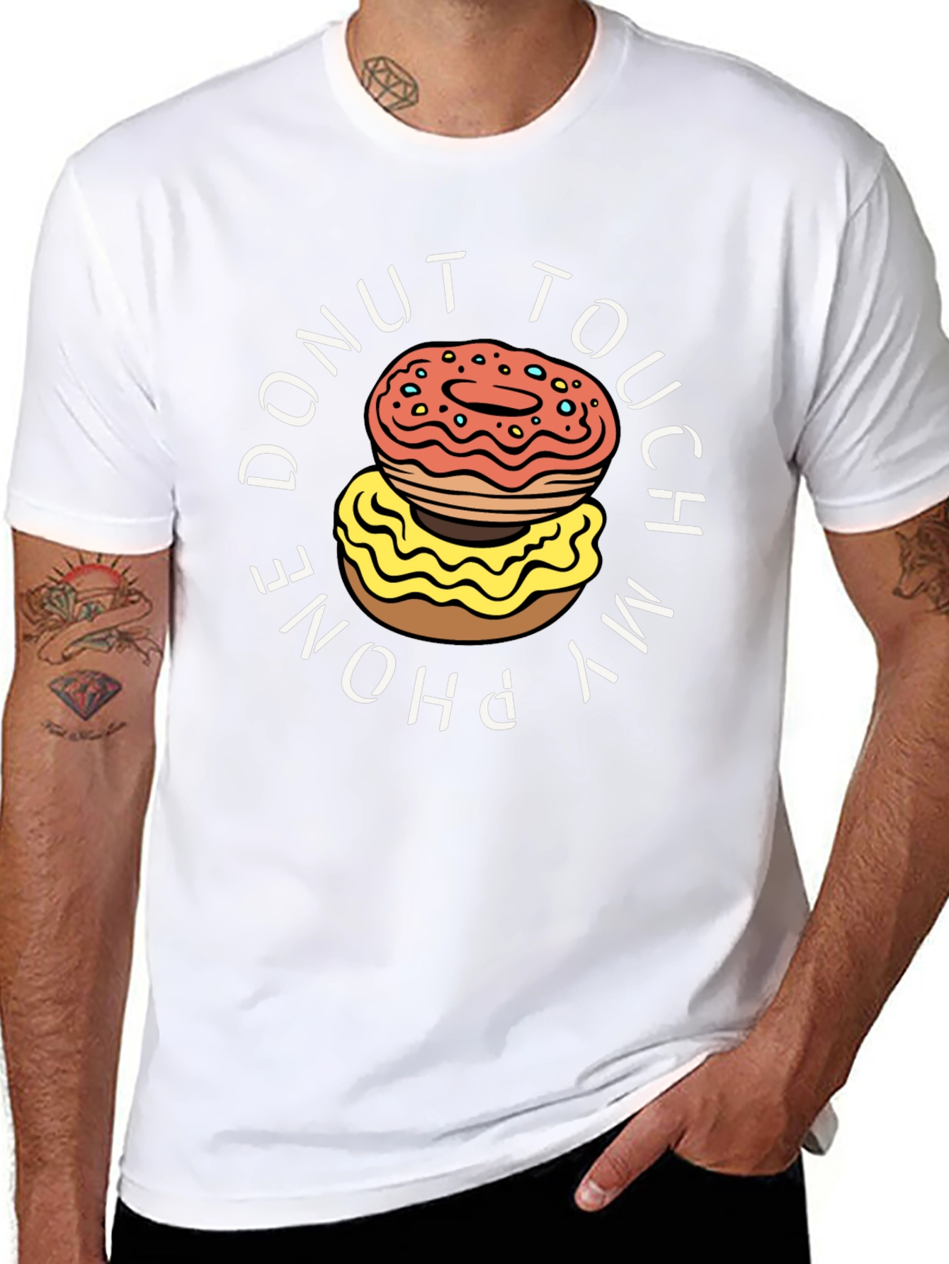 Donut Touch My Phone T-Shirt