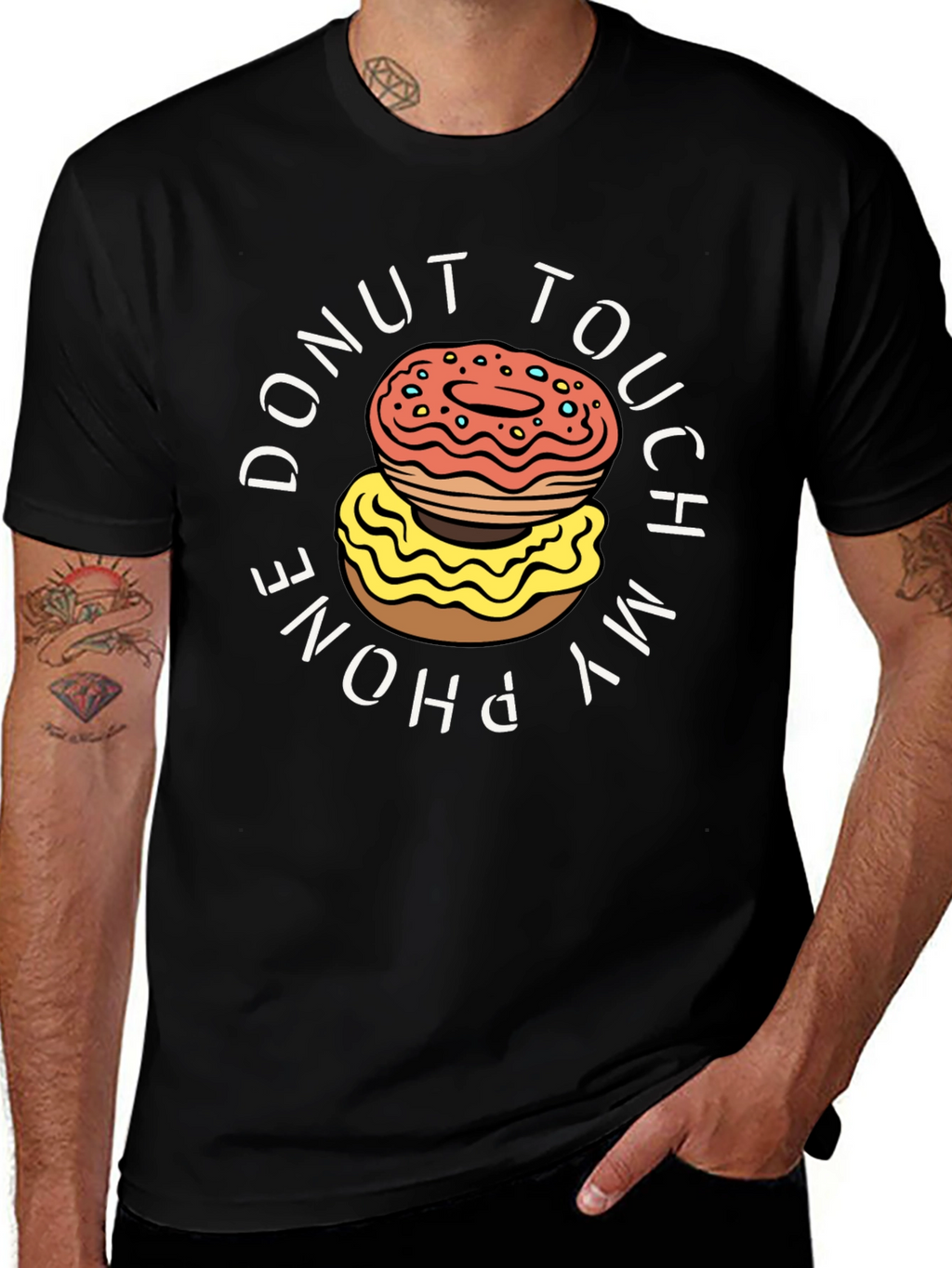 Donut Touch My Phone T-Shirt