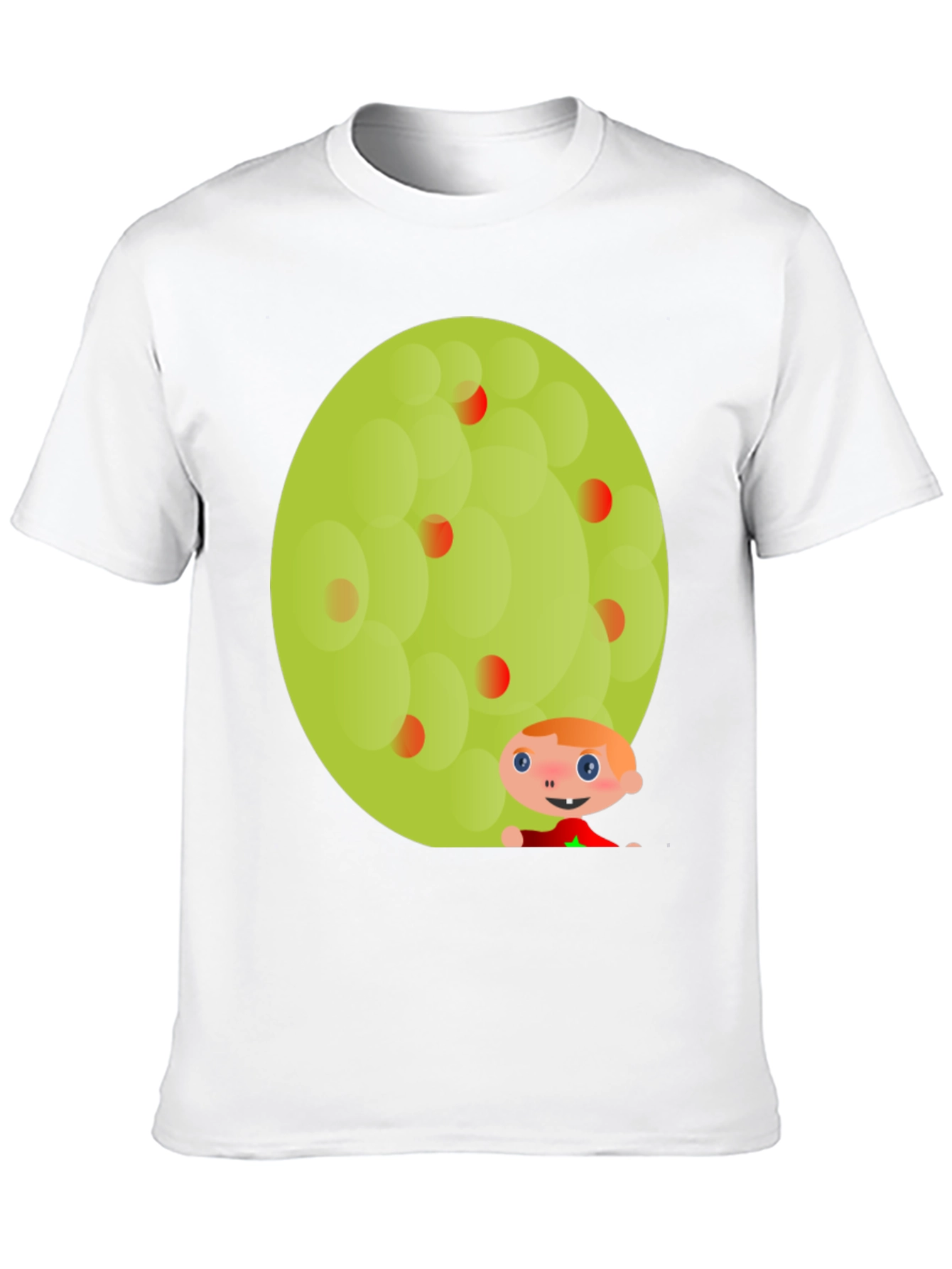 Fun Character Graphic Tee - Black