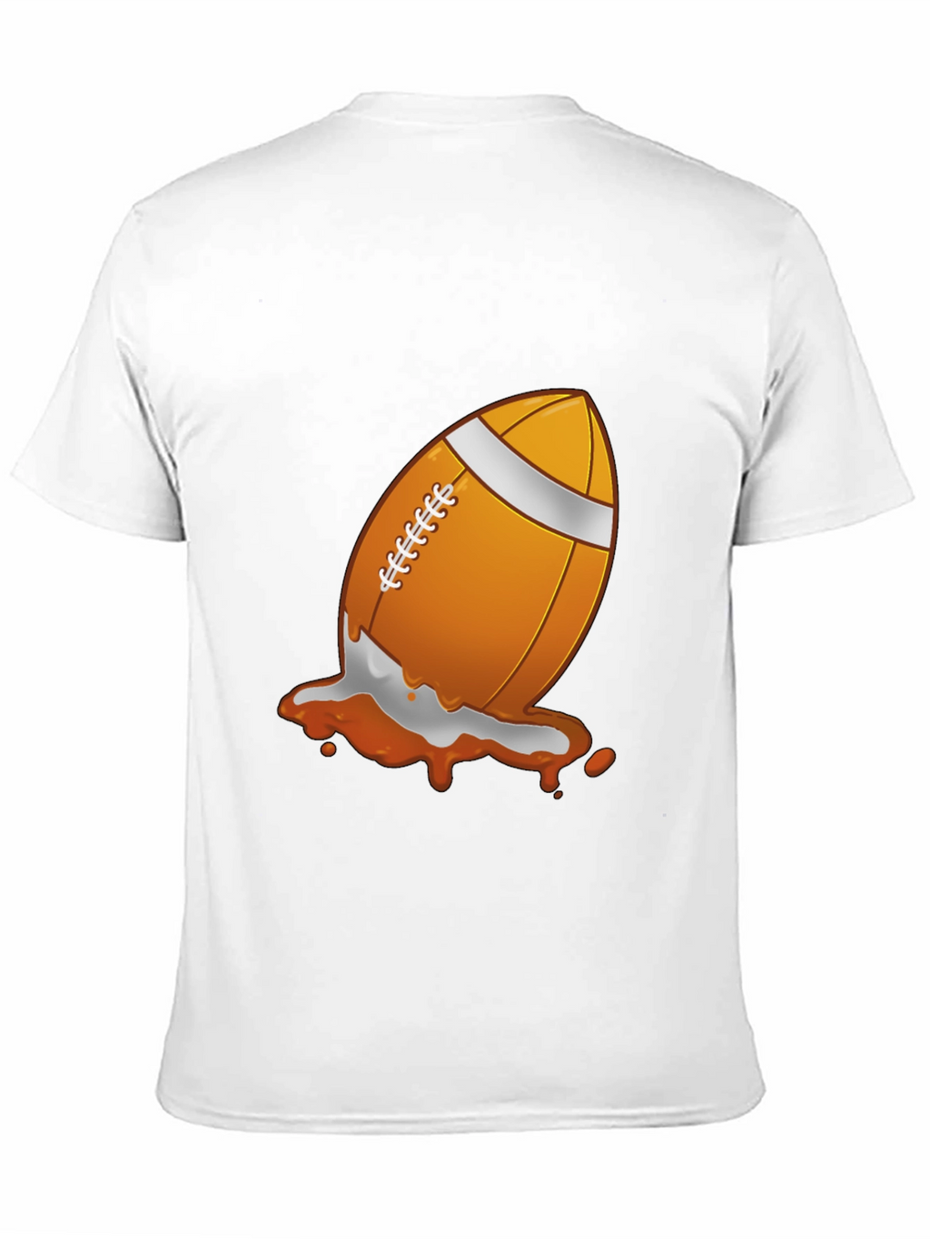 Football Splash Graphic T-Shirt - Black