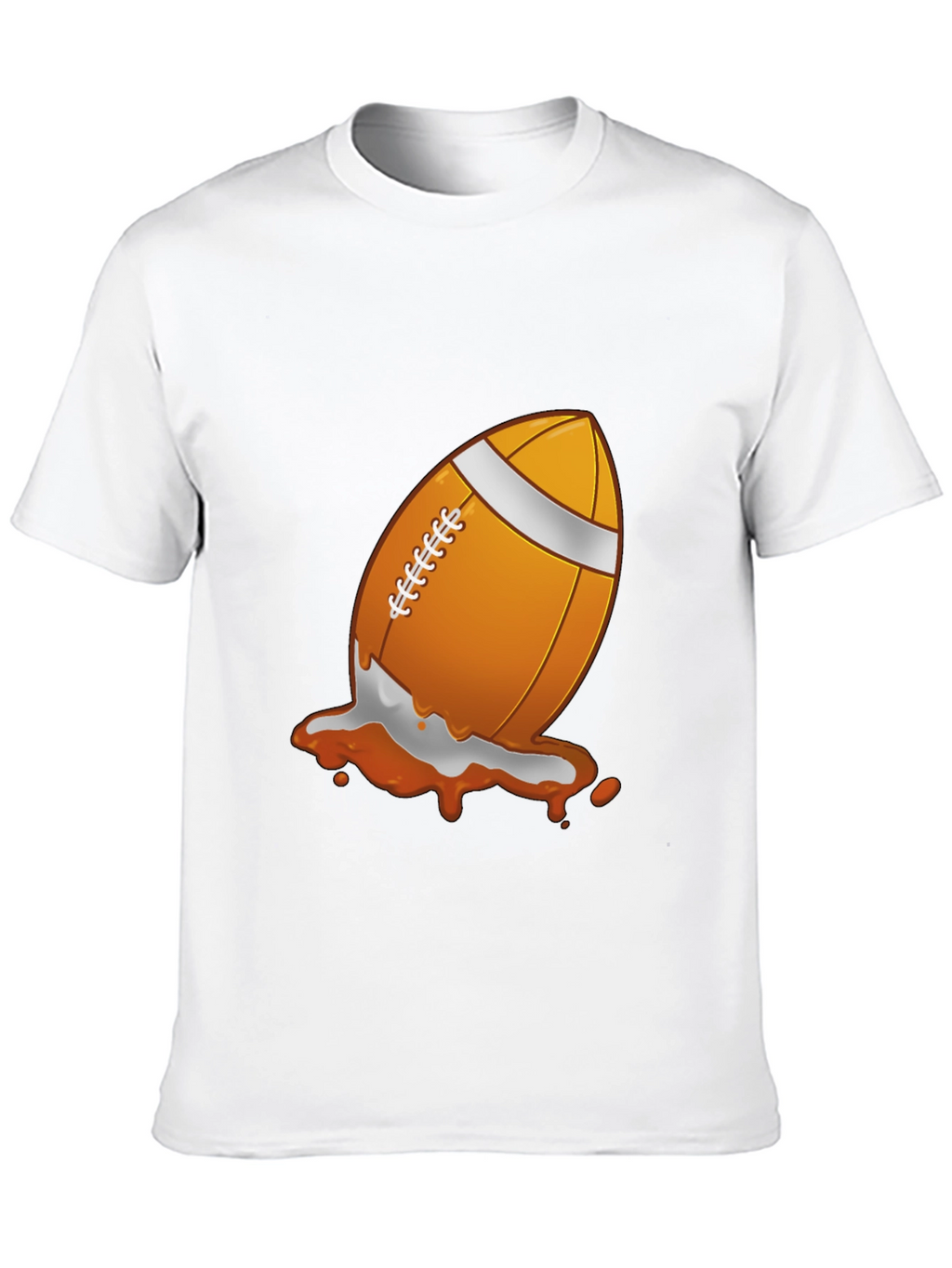 Football Splash Graphic T-Shirt - Black