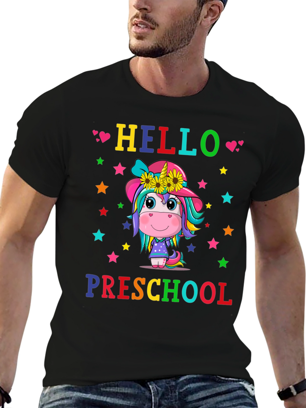 Hello Preschool Unicorn T-Shirt