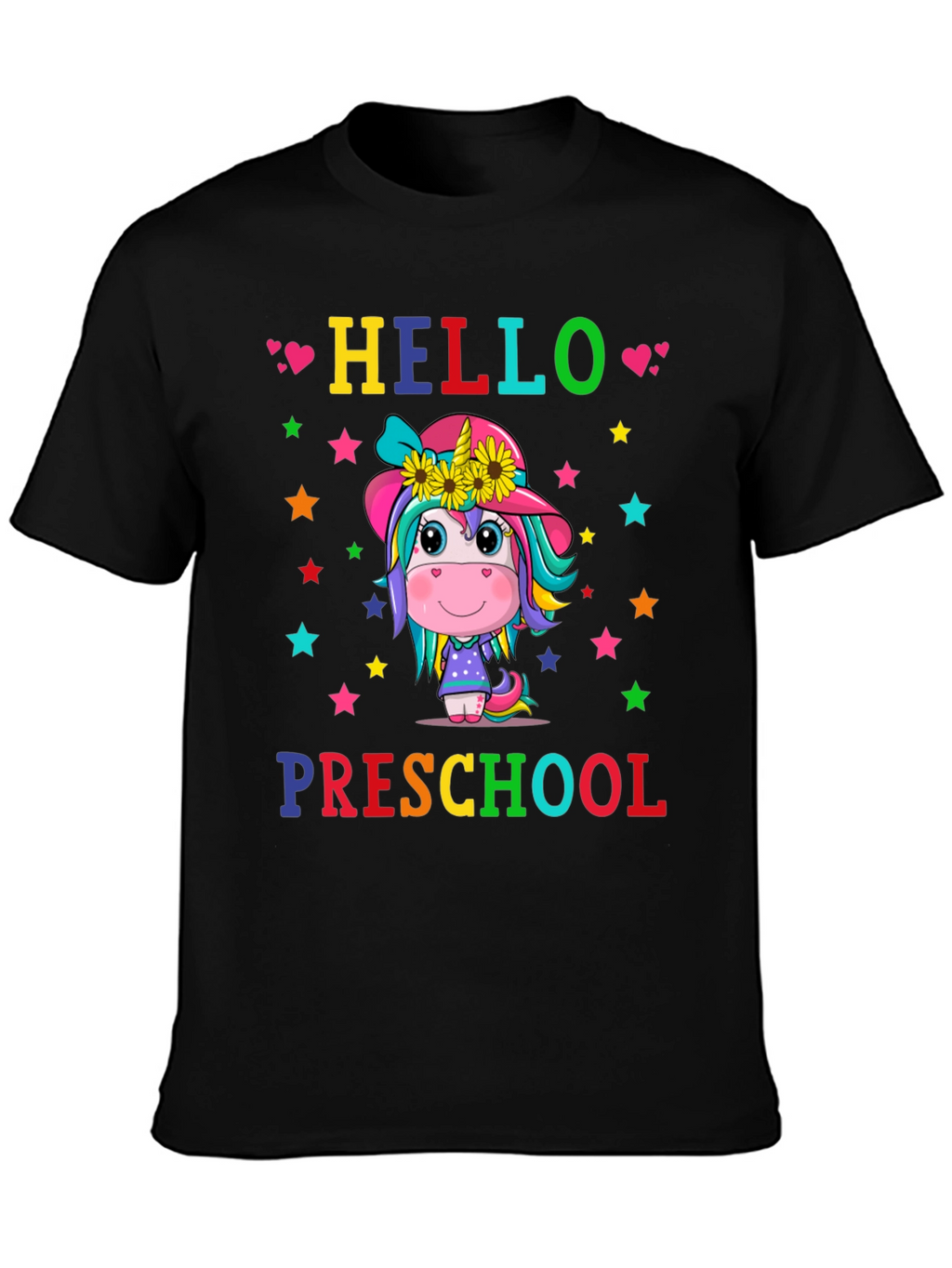 Hello Preschool Unicorn T-Shirt