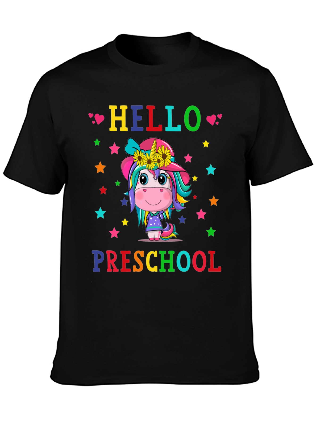 Hello Preschool Unicorn T-Shirt