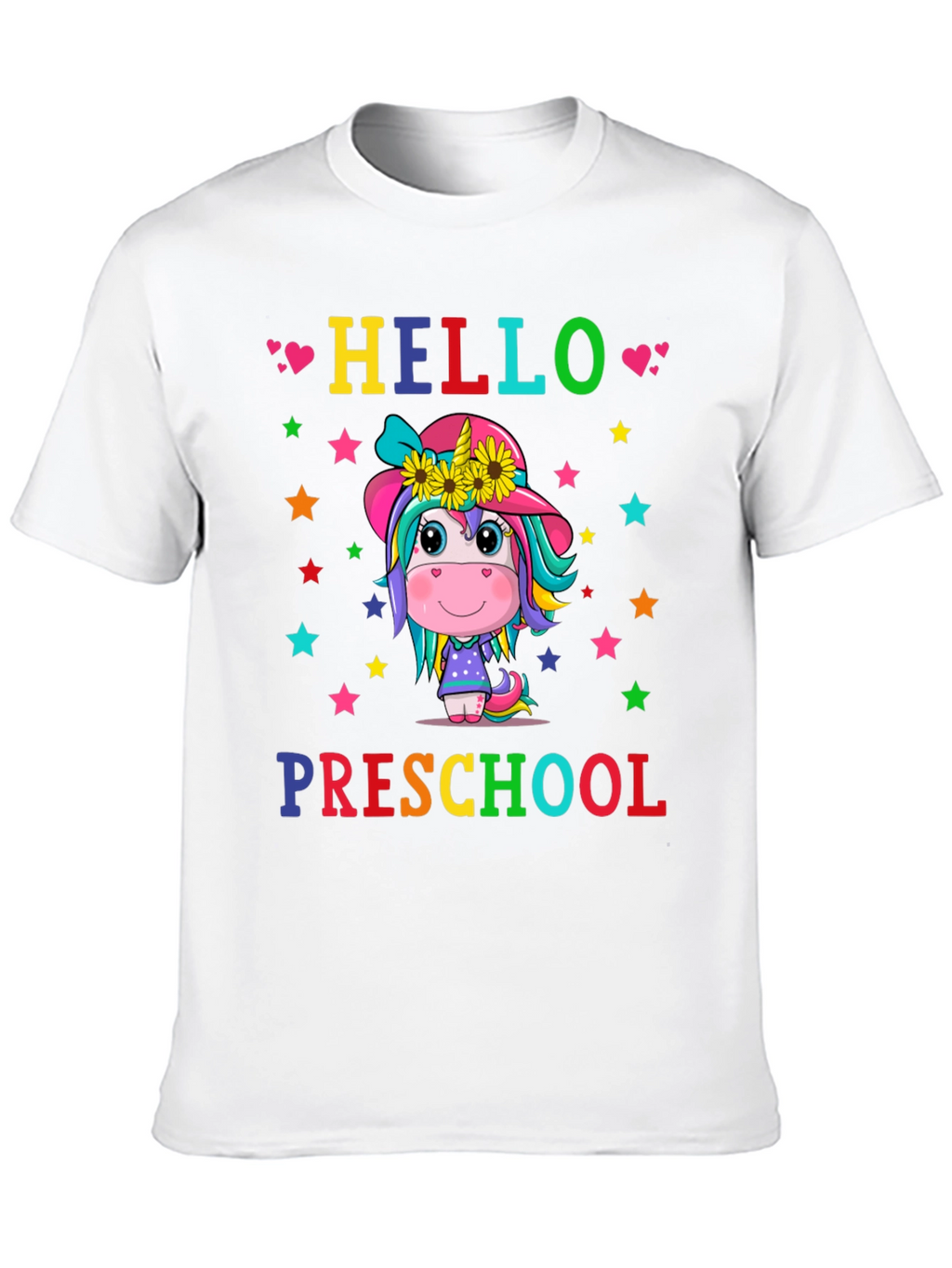 Hello Preschool Unicorn T-Shirt