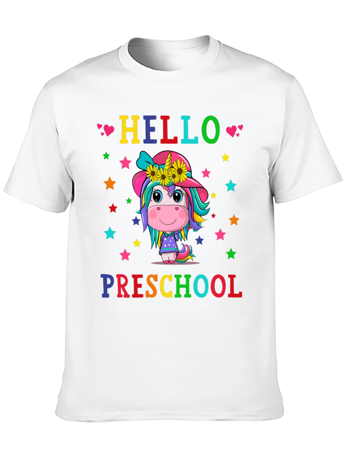 Hello Preschool Unicorn T-Shirt