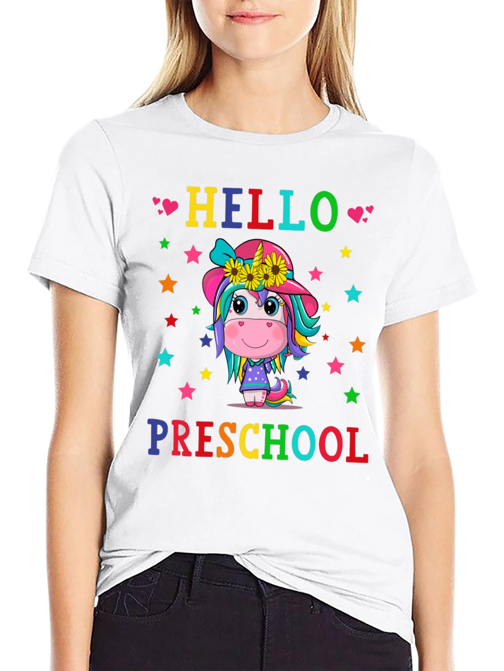 Hello Preschool Unicorn T-Shirt