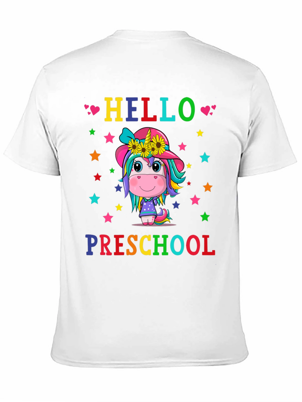 Hello Preschool Unicorn T-Shirt