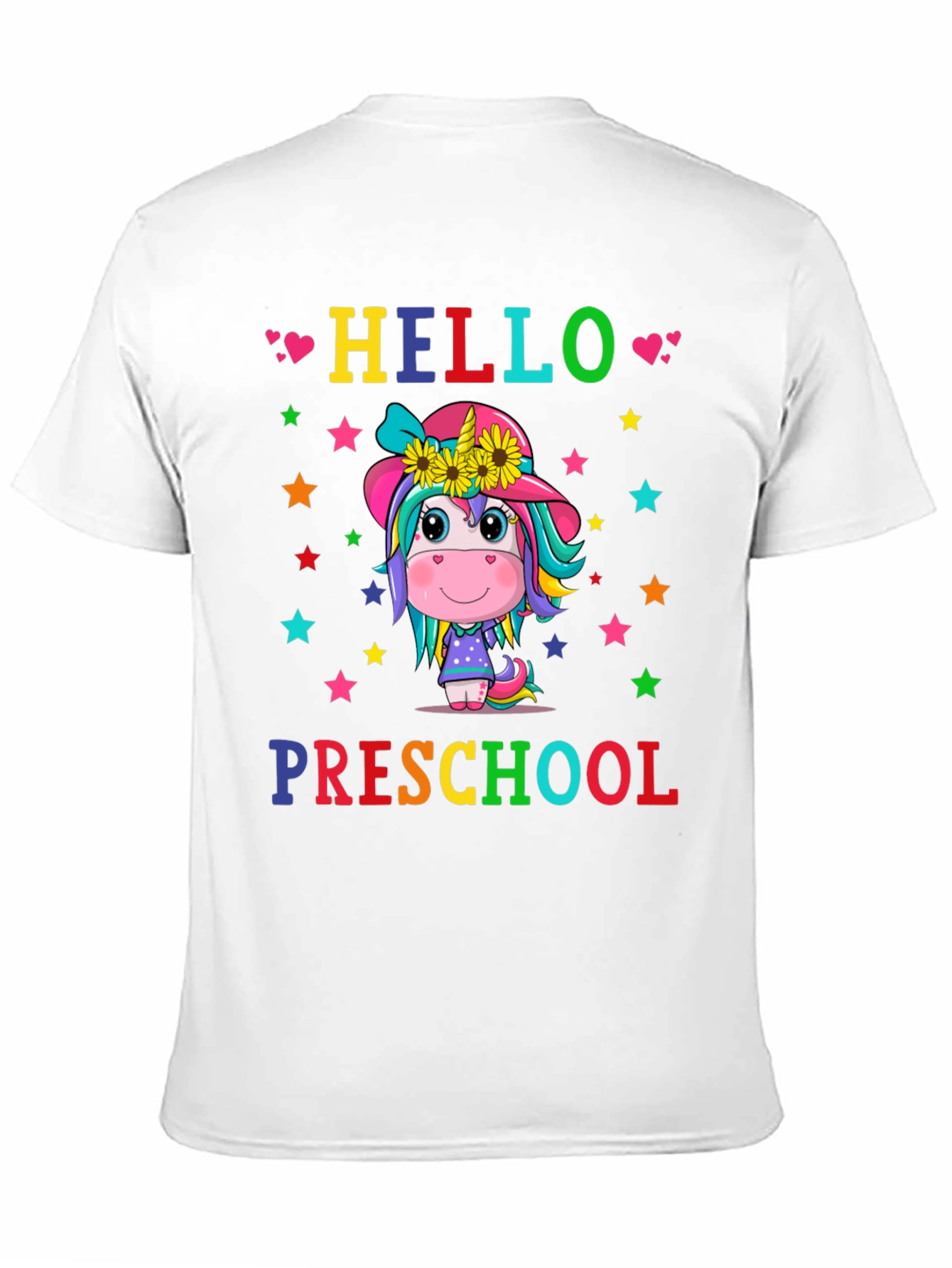 Hello Preschool Unicorn T-Shirt