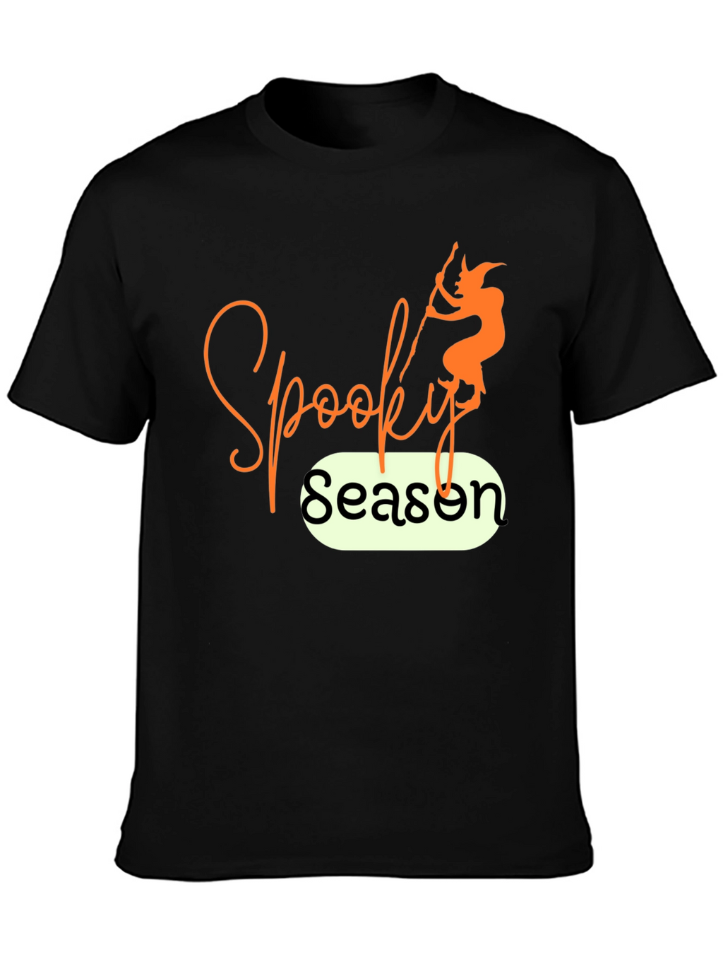 Spooky Season T-Shirt - Halloween Witch Design