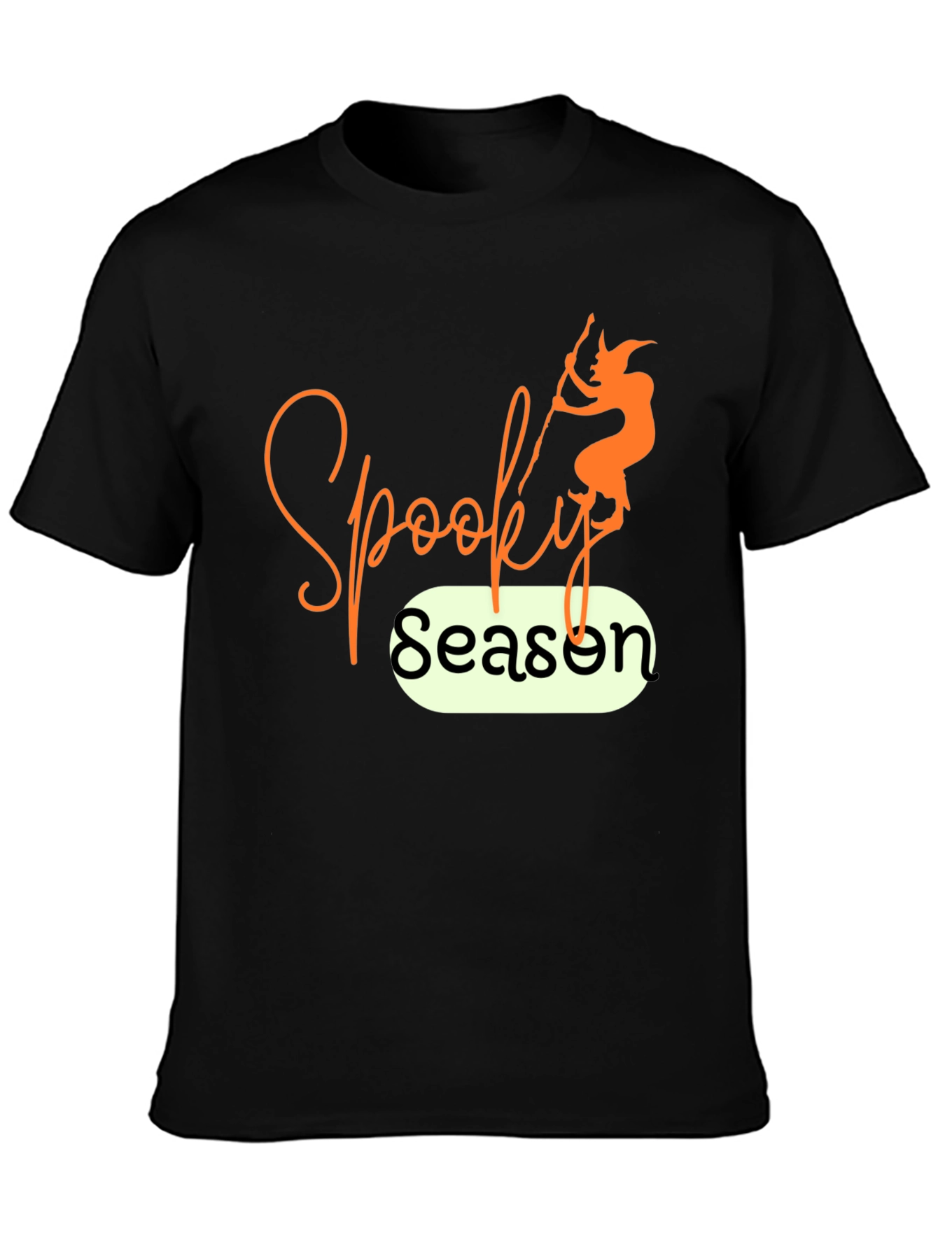 Spooky Season T-Shirt - Halloween Witch Design