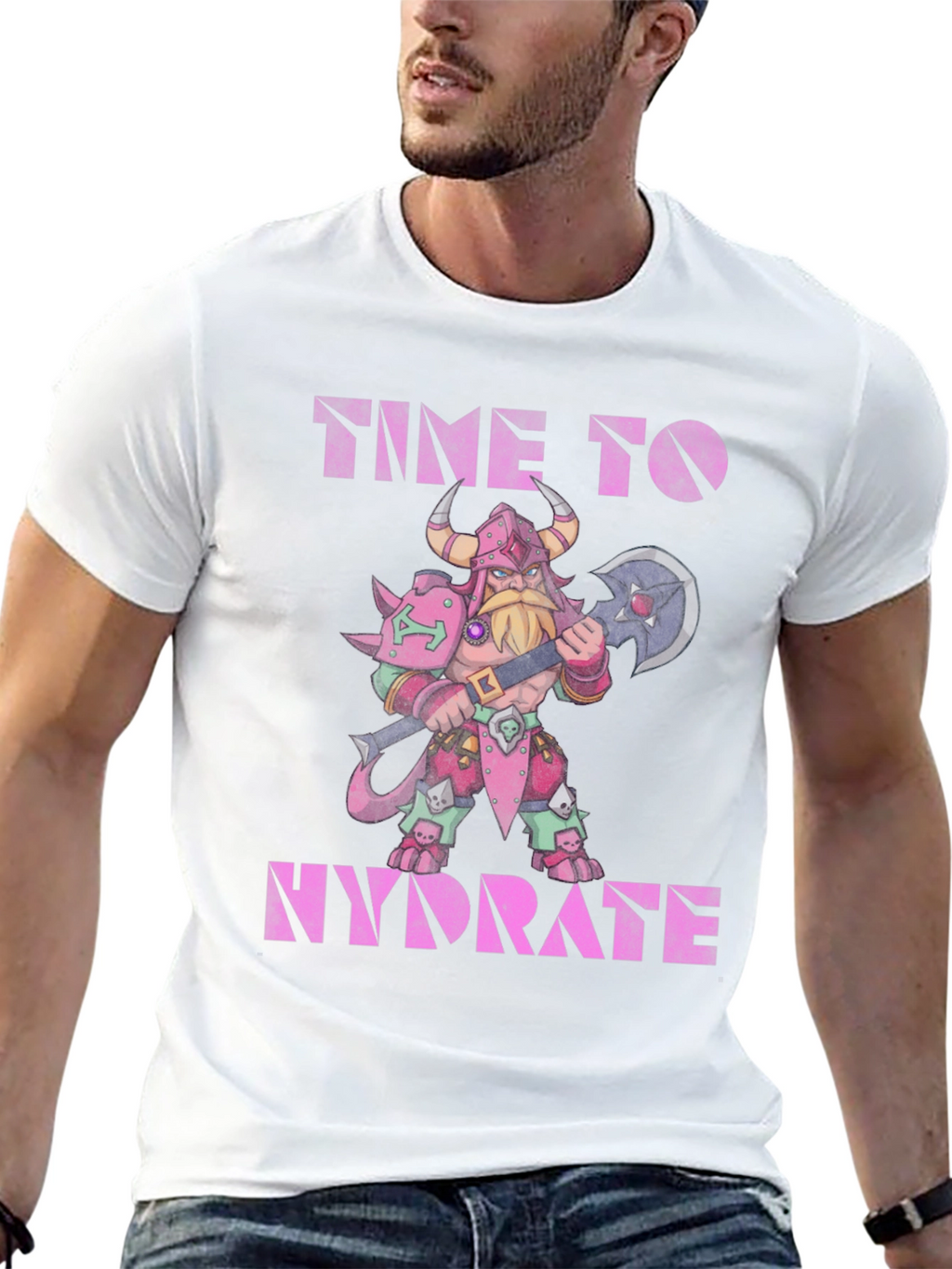 Time to Hydrate Viking T-Shirt