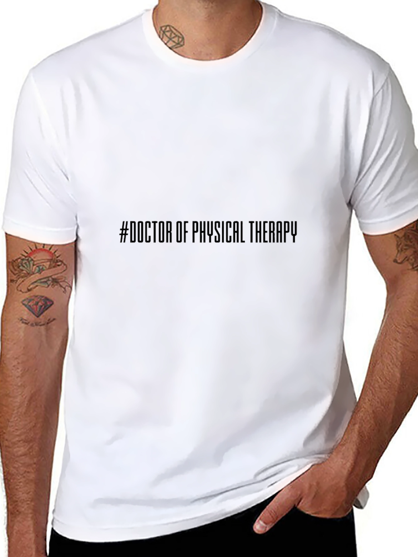 Doctor of Physical Therapy Black T-Shirt