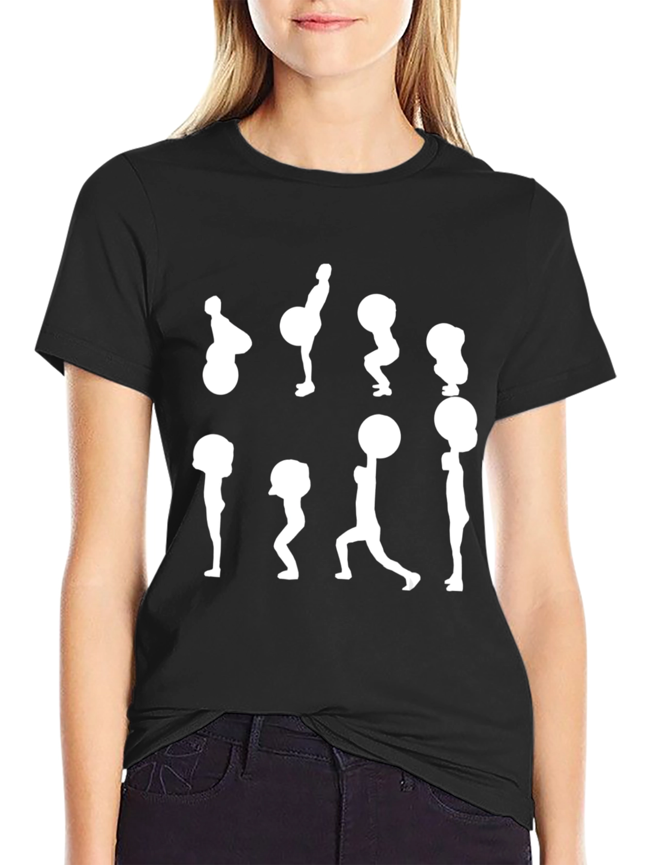 Workout Evolution Black Tee