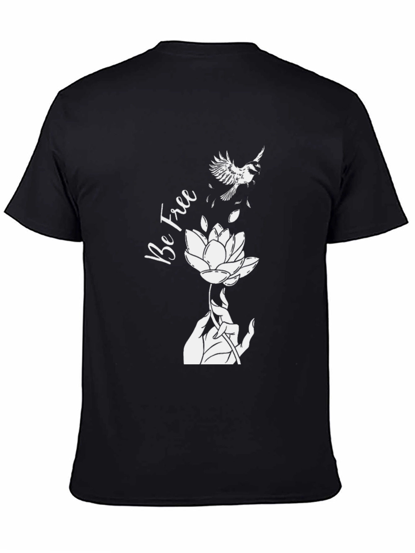 Be Free Lotus Flower T-Shirt