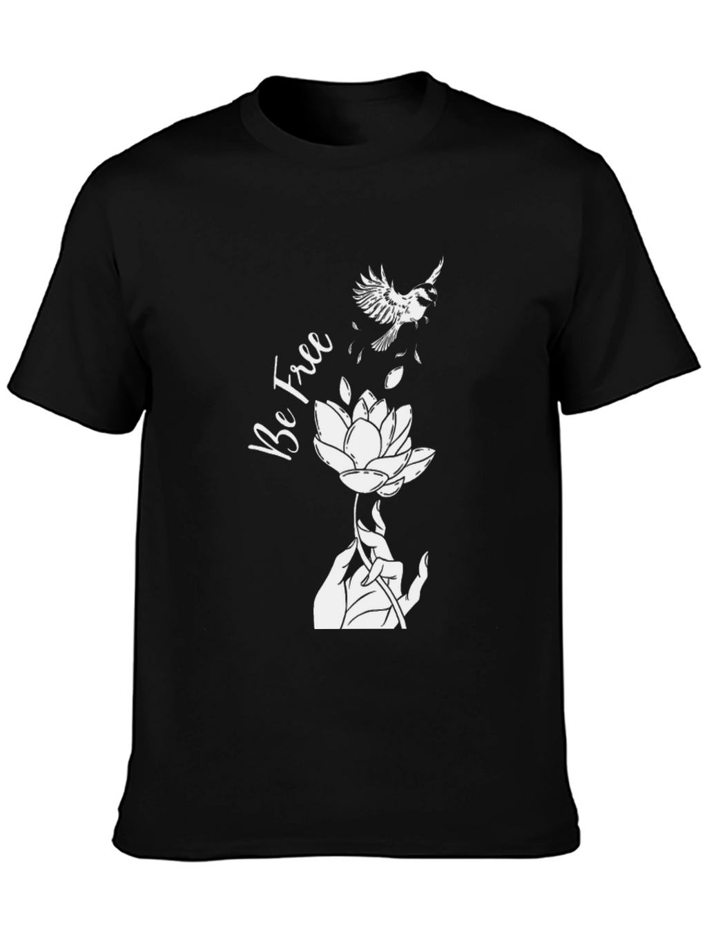 Be Free Lotus Flower T-Shirt