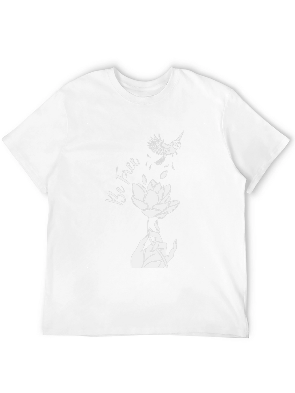 Be Free Lotus Flower T-Shirt