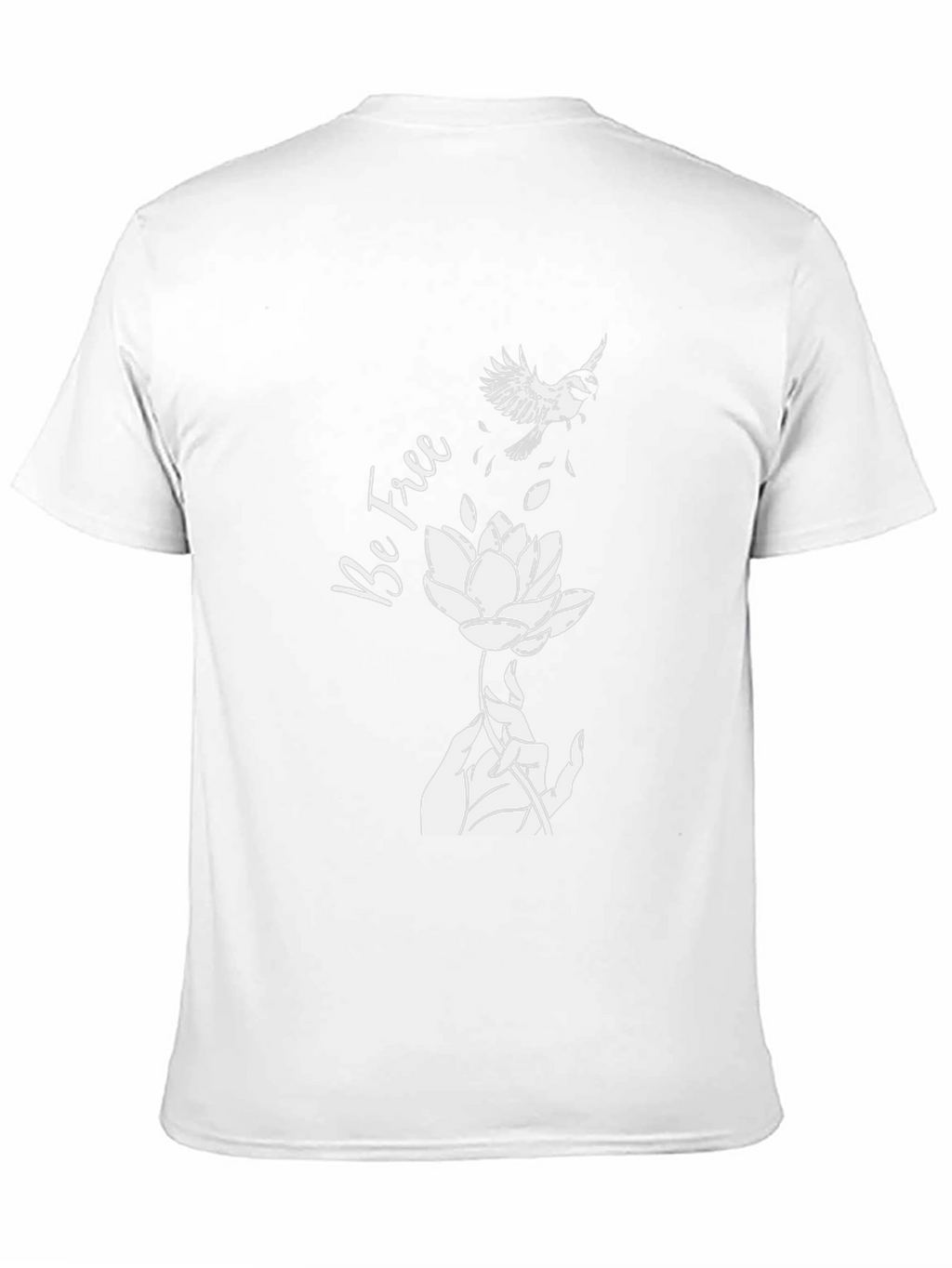 Be Free Lotus Flower T-Shirt