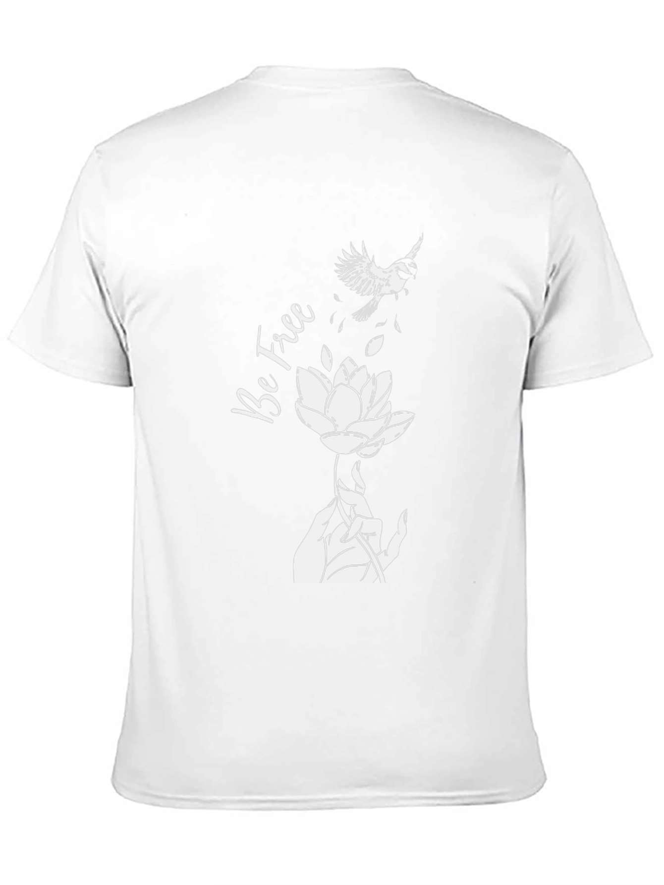 Be Free Lotus Flower T-Shirt