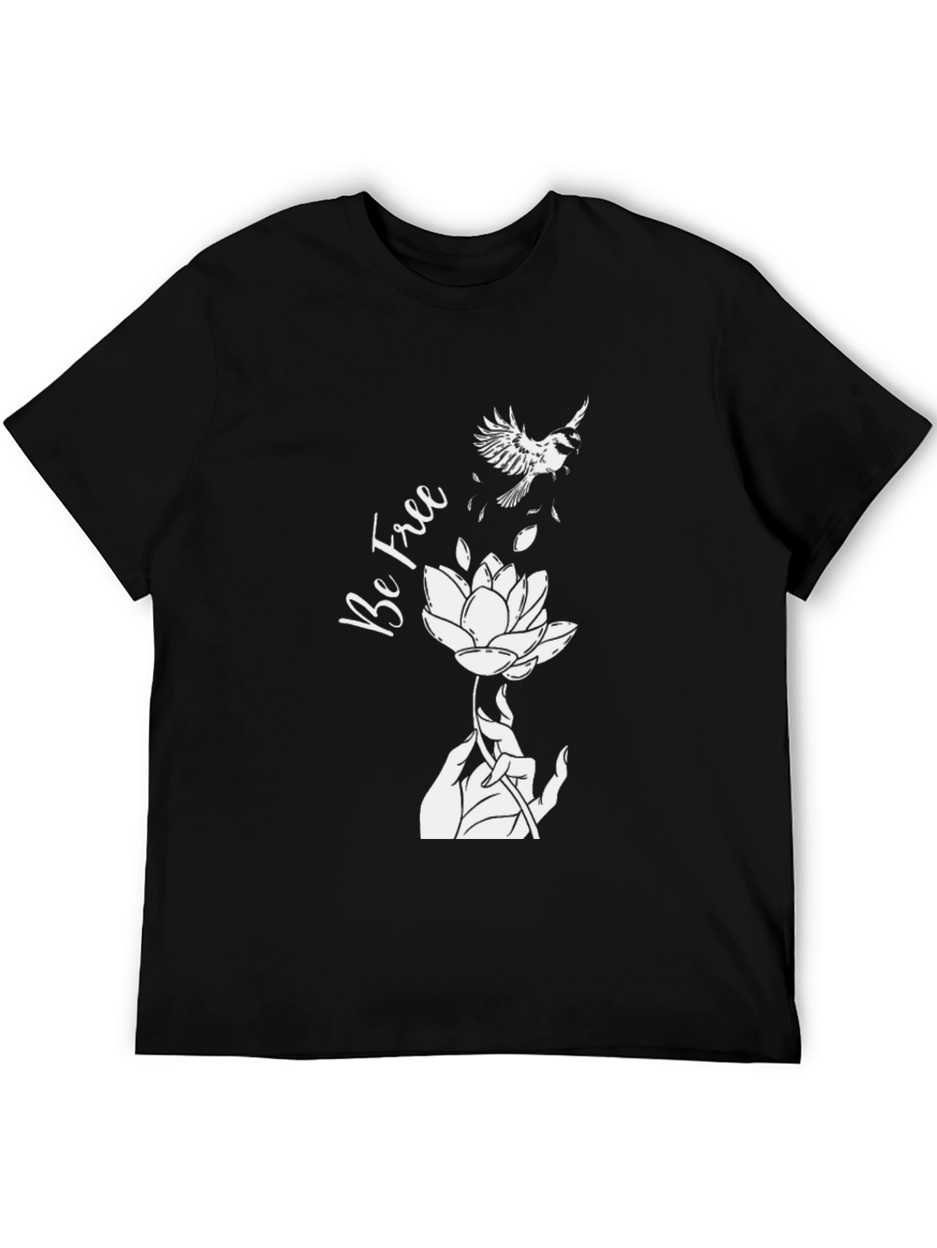 Be Free Lotus Flower T-Shirt
