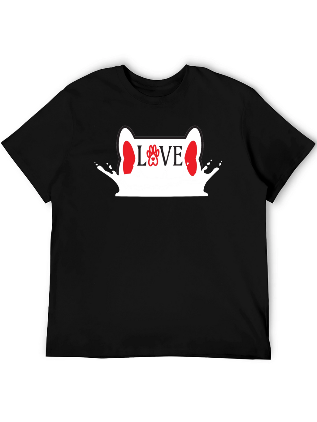 Love Dog T-Shirt Pet Lover Tee