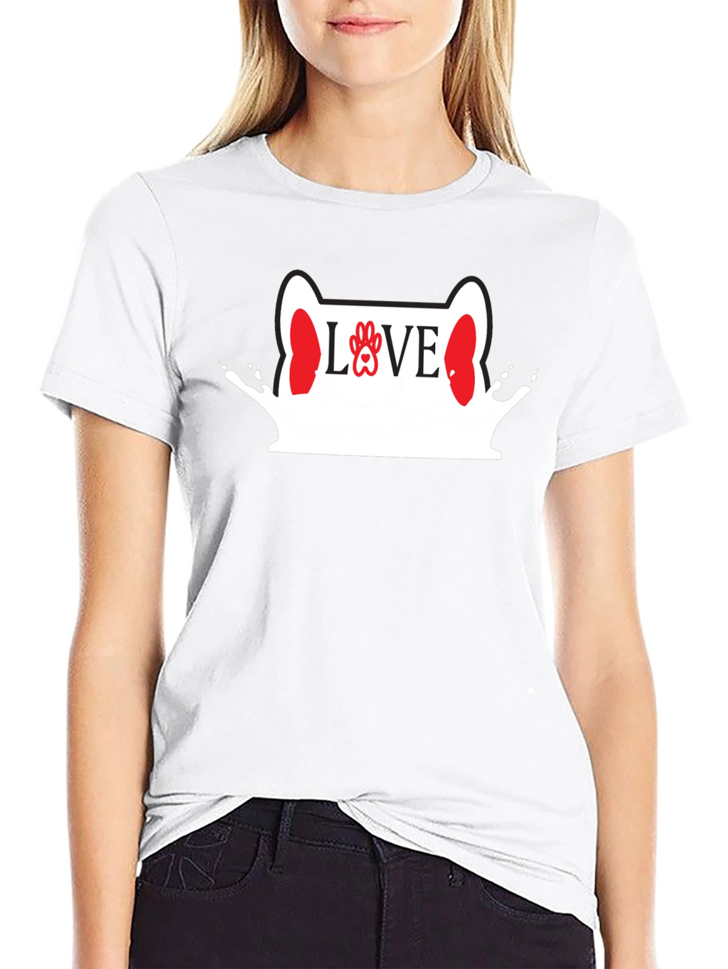 Love Dog T-Shirt Pet Lover Tee