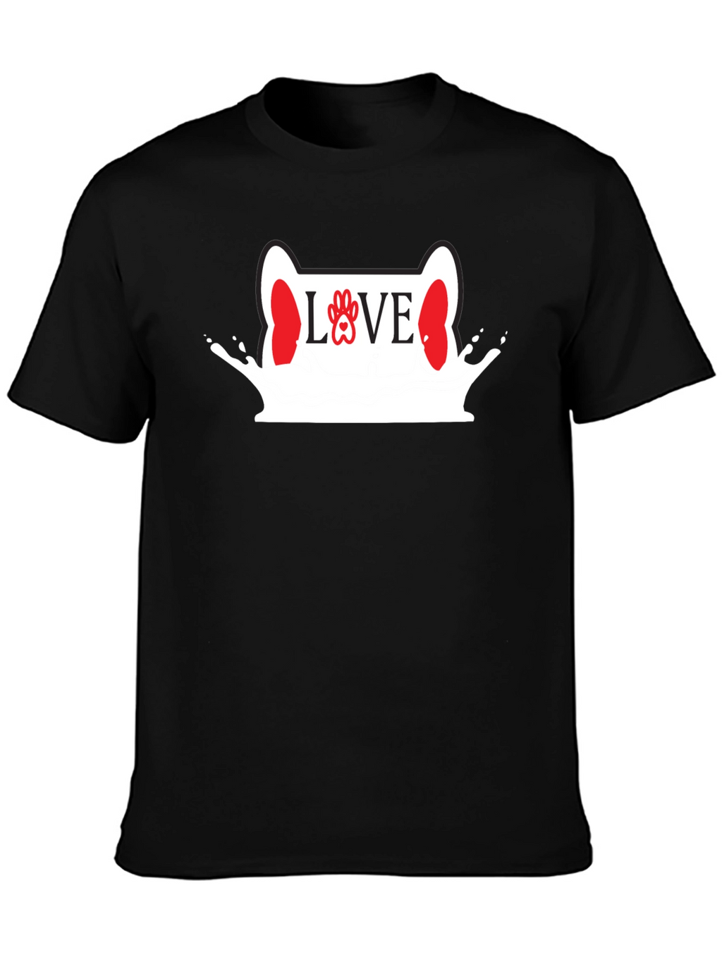 Love Dog T-Shirt Pet Lover Tee