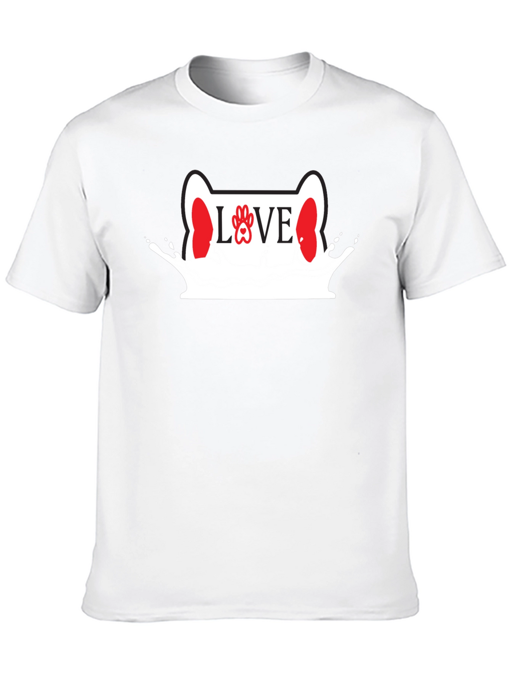 Love Dog T-Shirt Pet Lover Tee