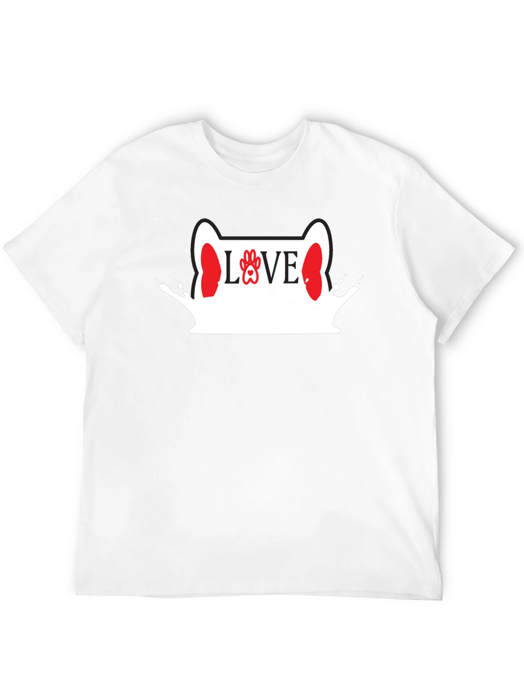 Love Dog T-Shirt Pet Lover Tee