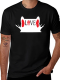 Love Dog T-Shirt Pet Lover Tee