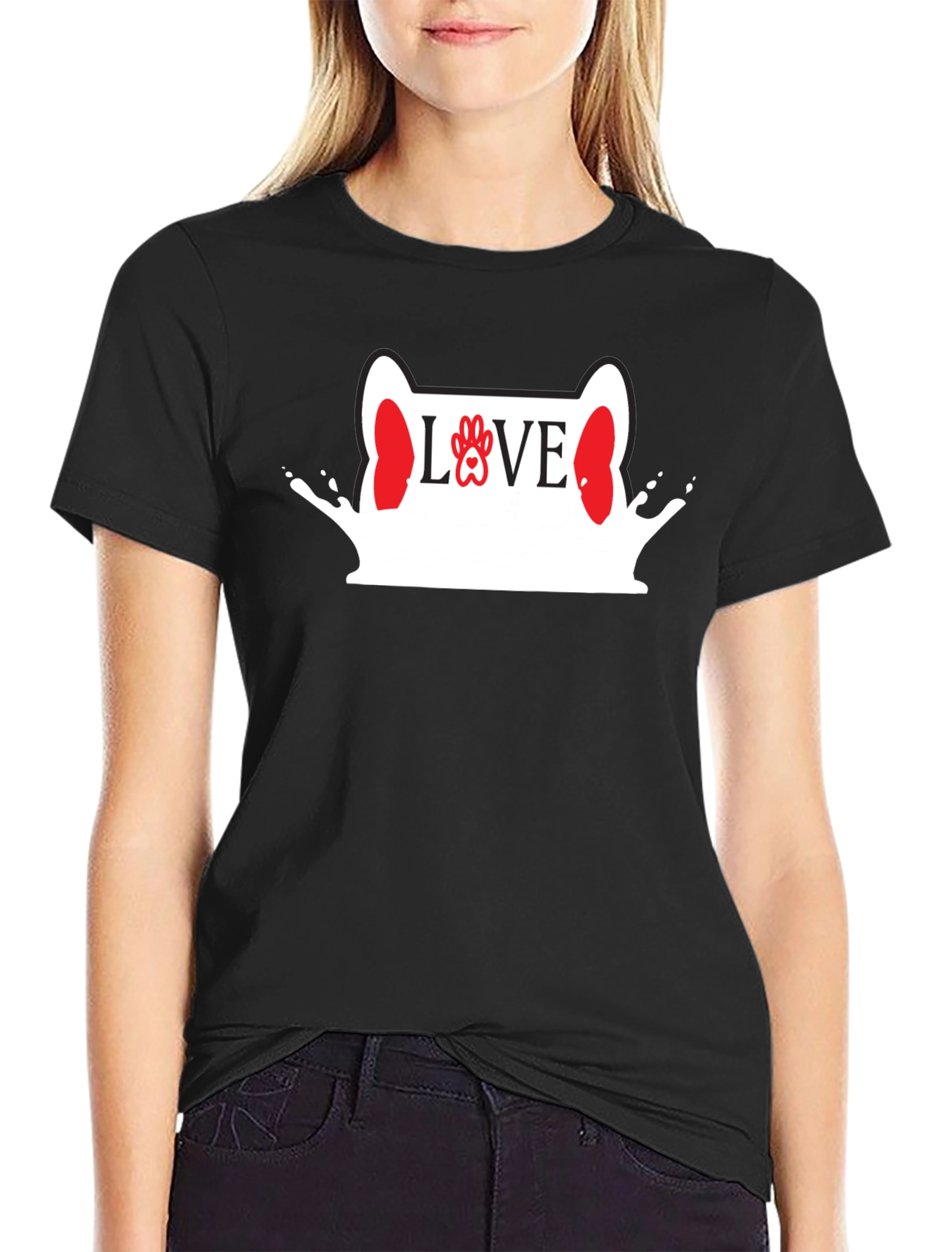 Love Dog T-Shirt Pet Lover Tee