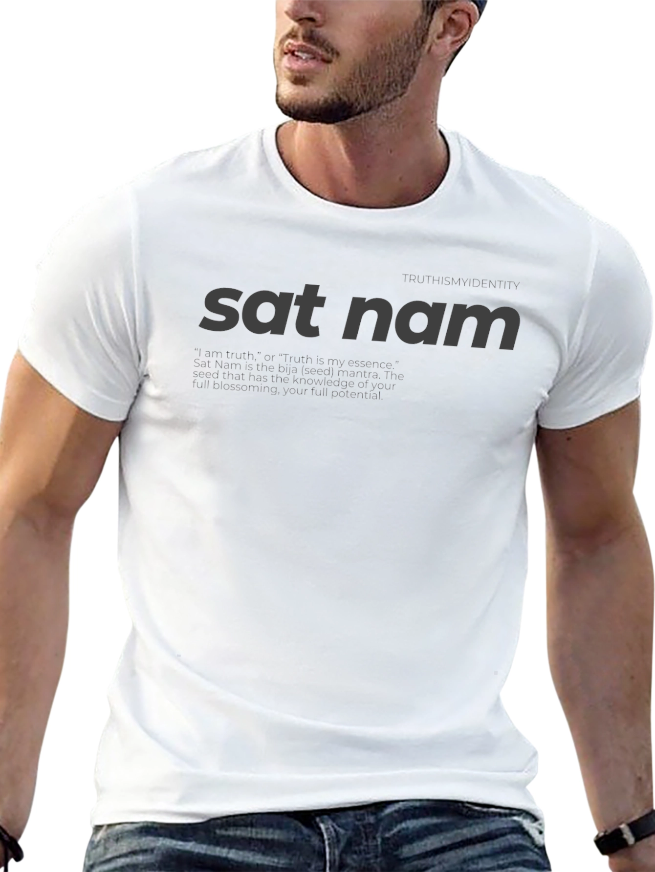 Sat Nam T-Shirt - Truth is My Identity