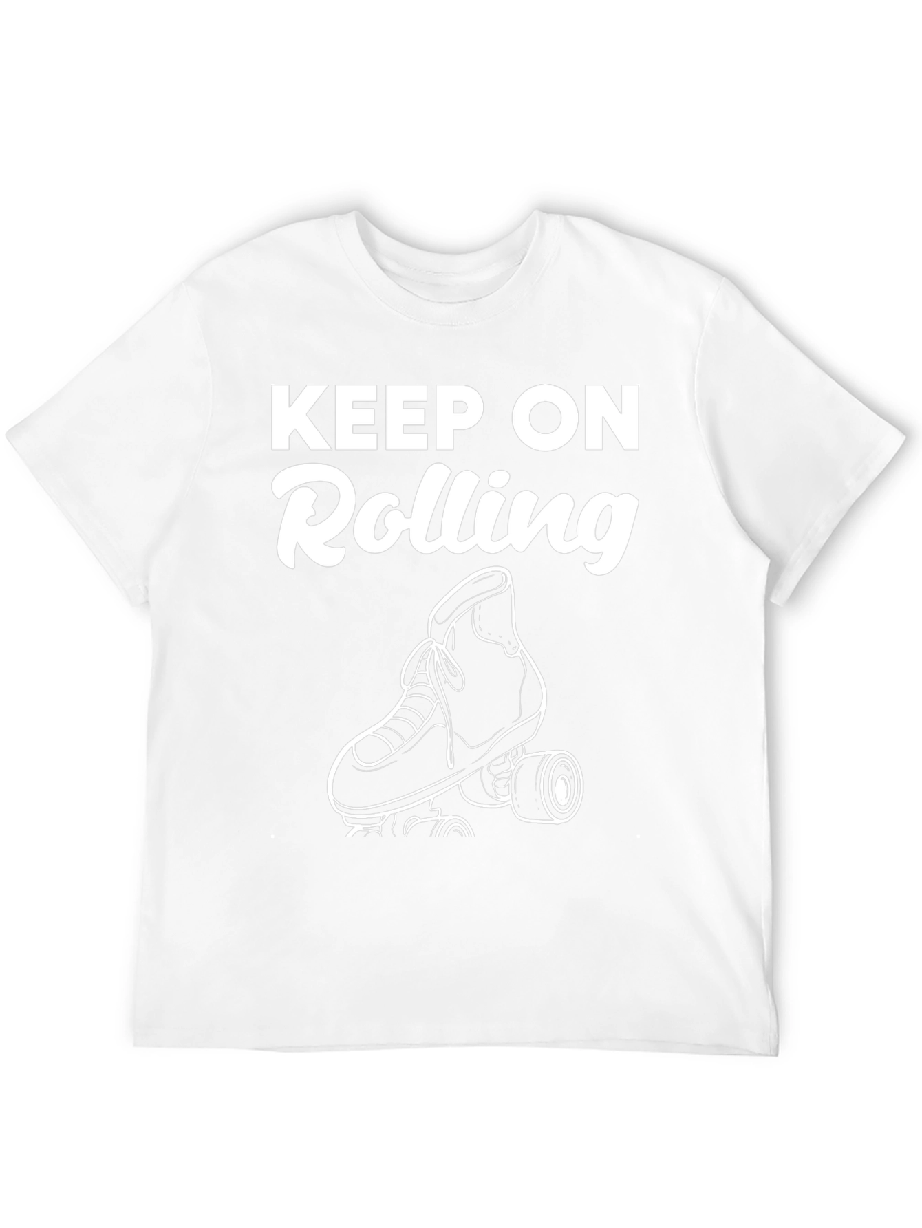 Keep On Rolling Graphic Tee - Black
