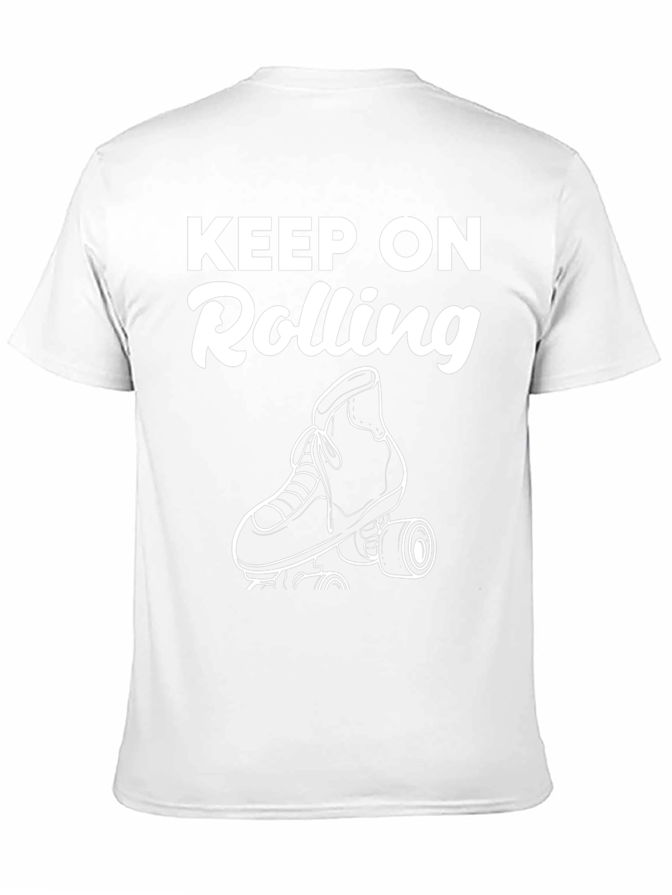 Keep On Rolling Graphic Tee - Black