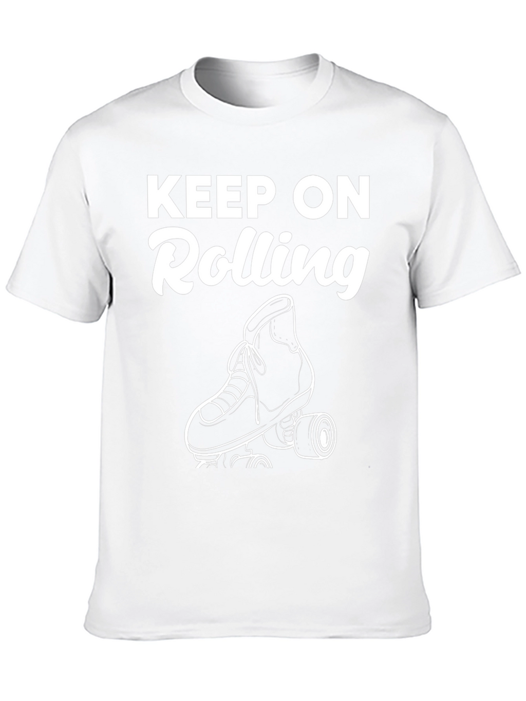 Keep On Rolling Graphic Tee - Black