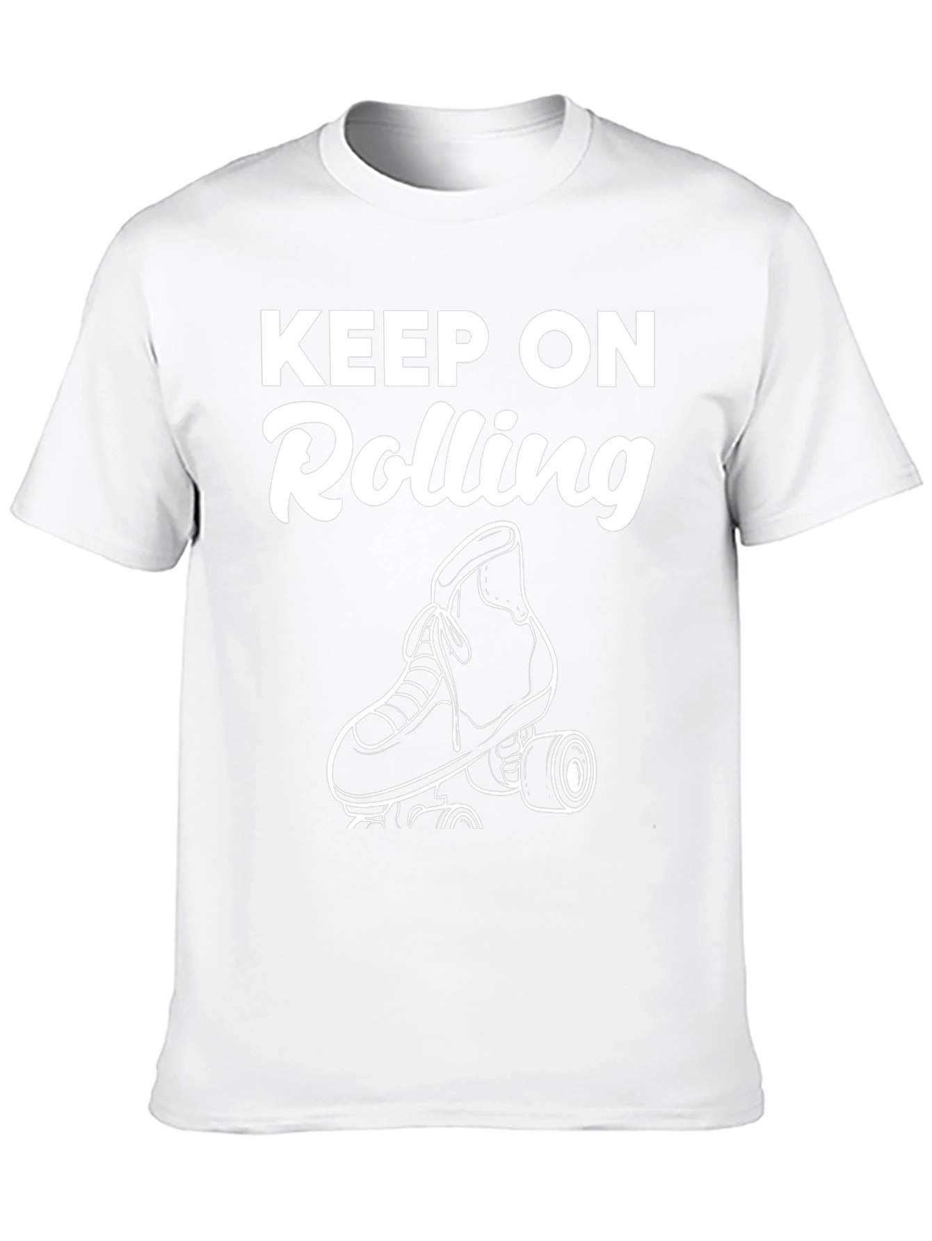 Keep On Rolling Graphic Tee - Black
