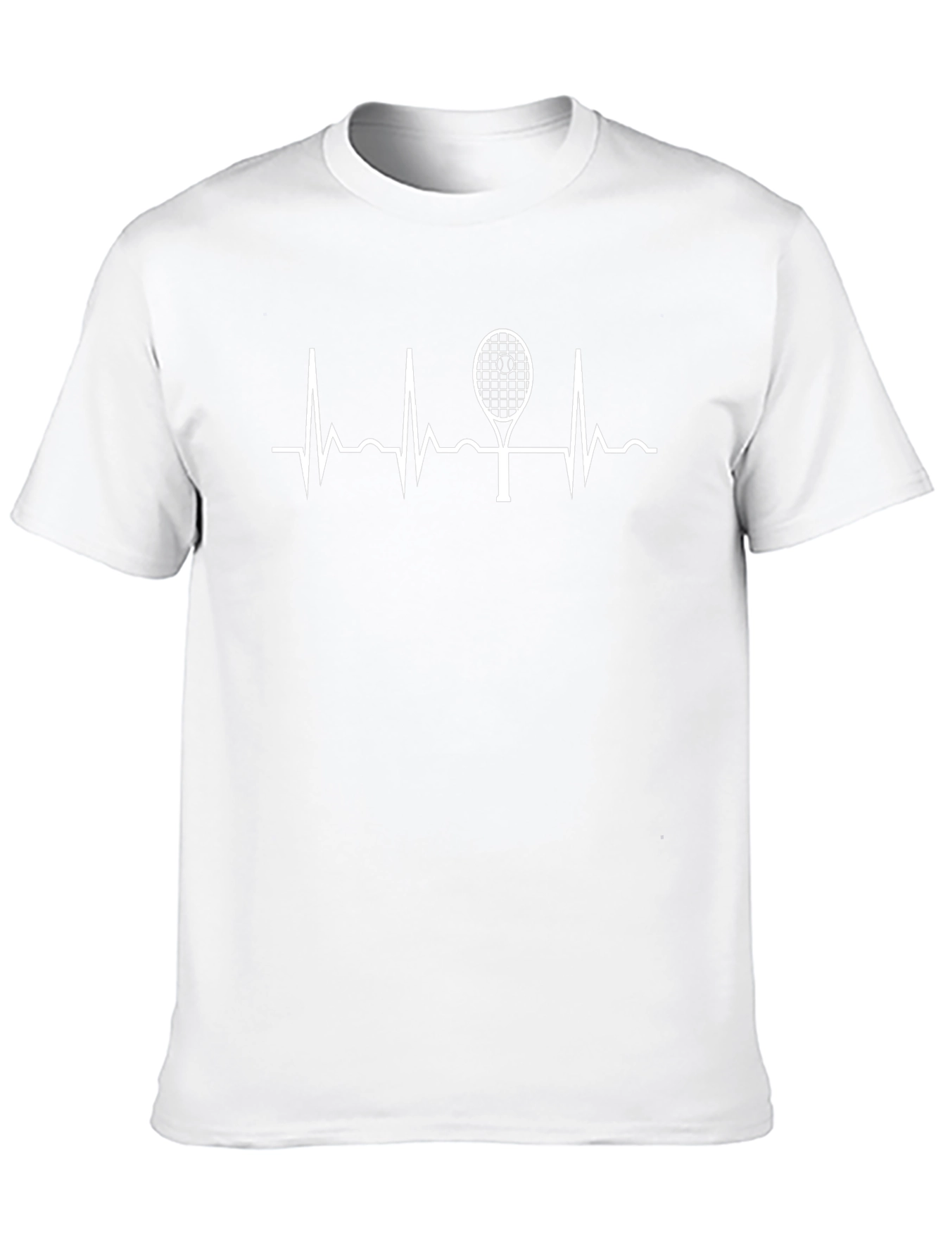 Tennis Heartbeat T-Shirt - Love for Tennis!