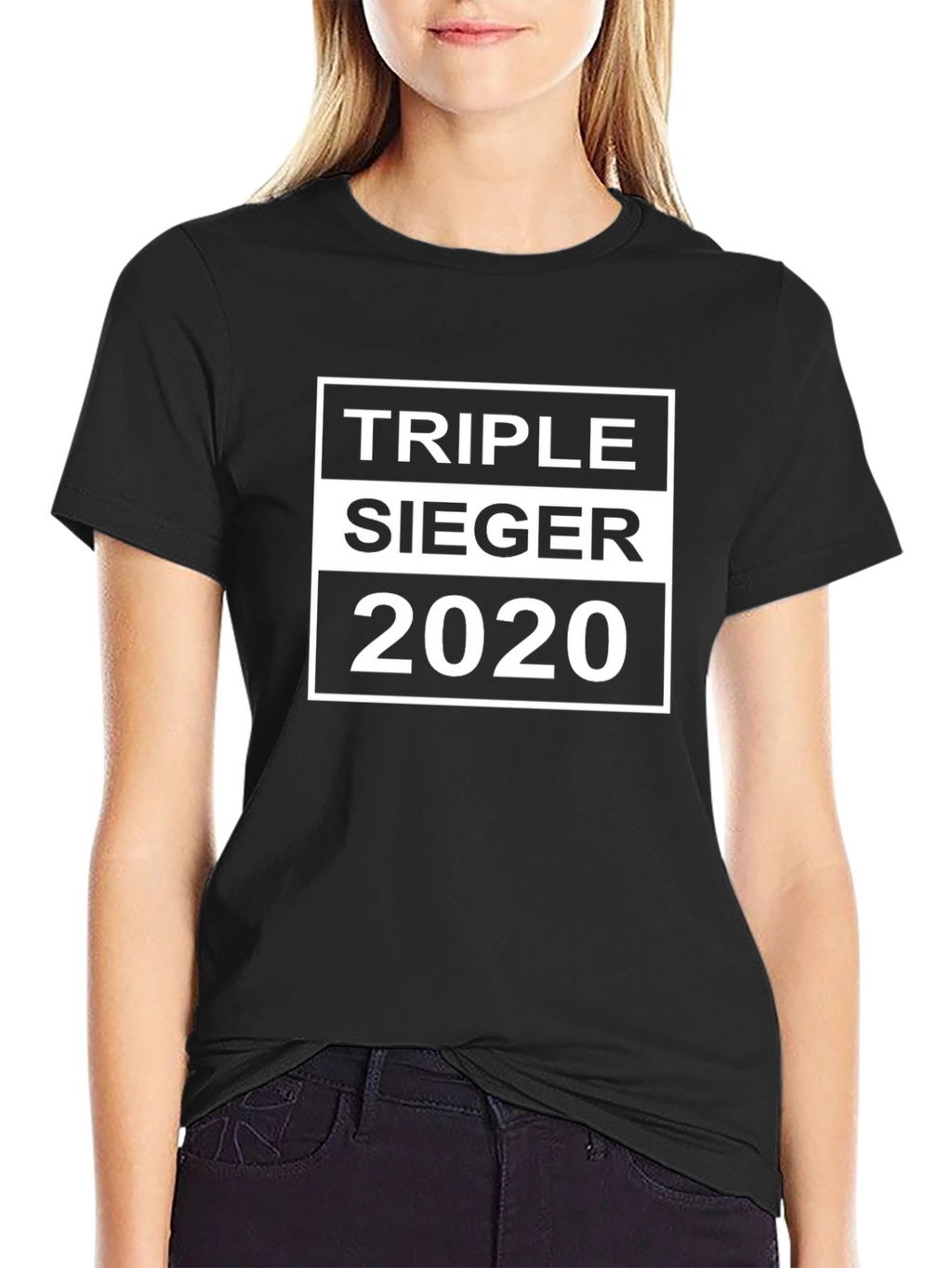 Triple Sieger 2020 Black T-Shirt