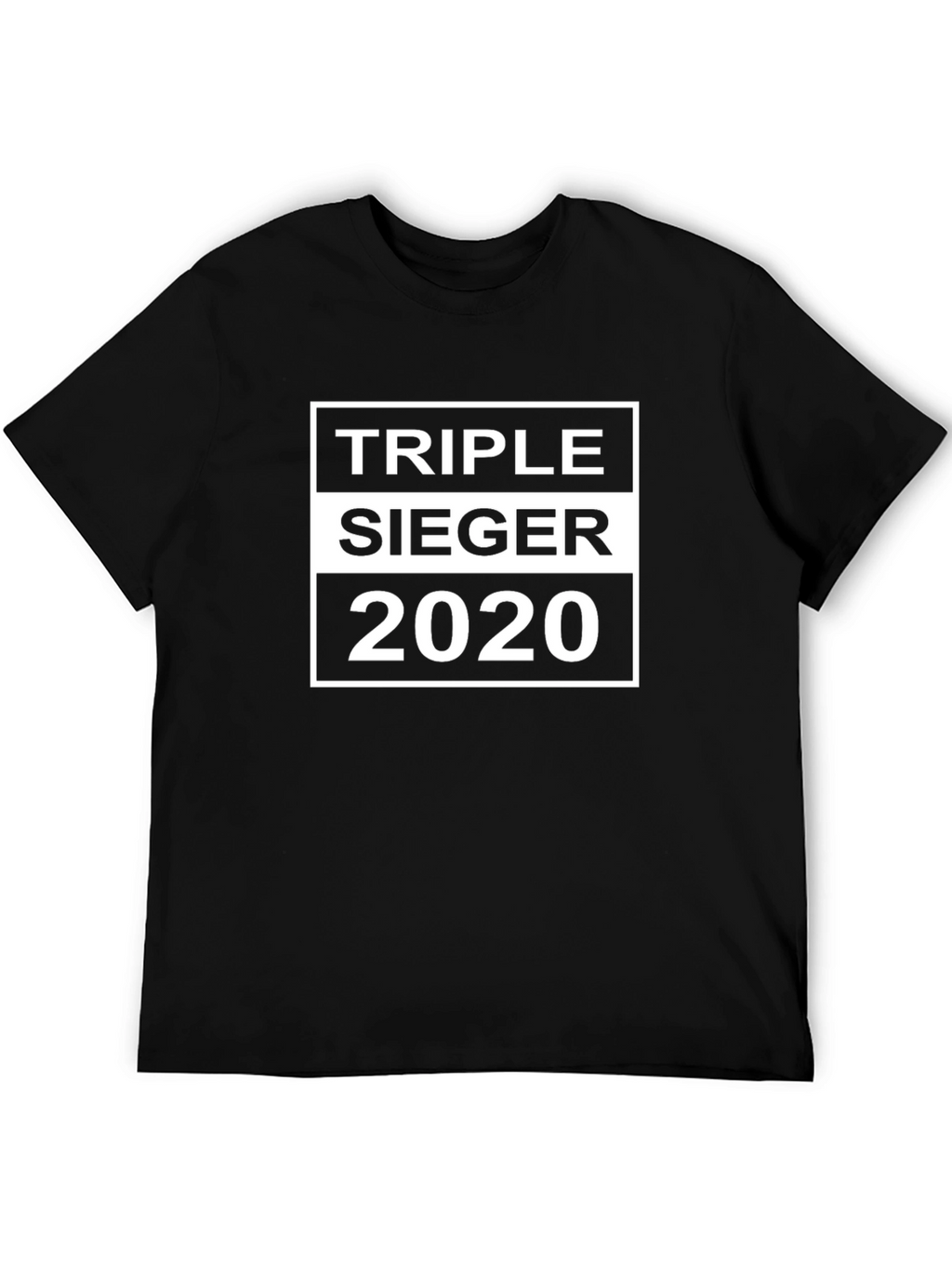 Triple Sieger 2020 Black T-Shirt