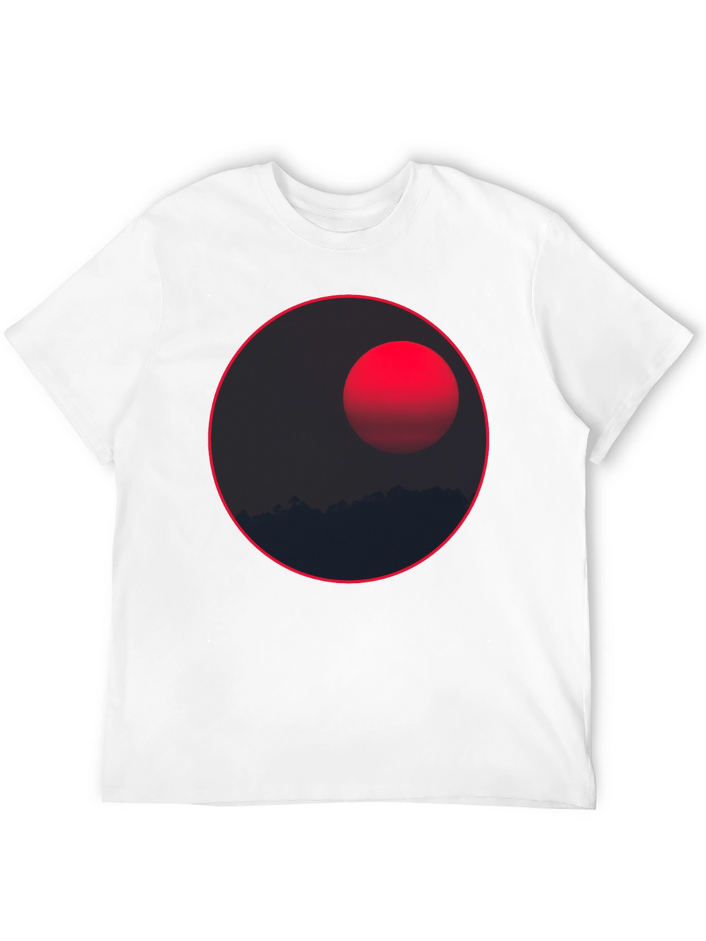 Eclipse Graphic Tee - Stylish Dark T-Shirt