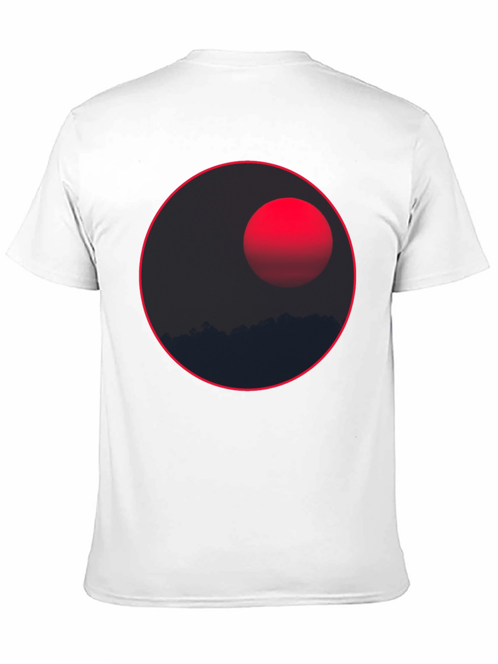 Eclipse Graphic Tee - Stylish Dark T-Shirt