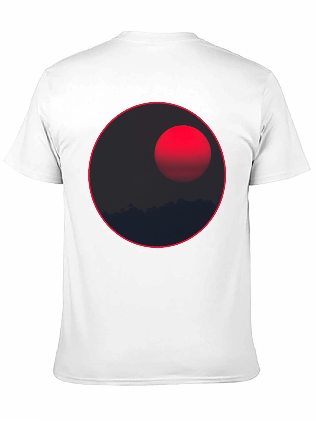 Eclipse Graphic Tee - Stylish Dark T-Shirt