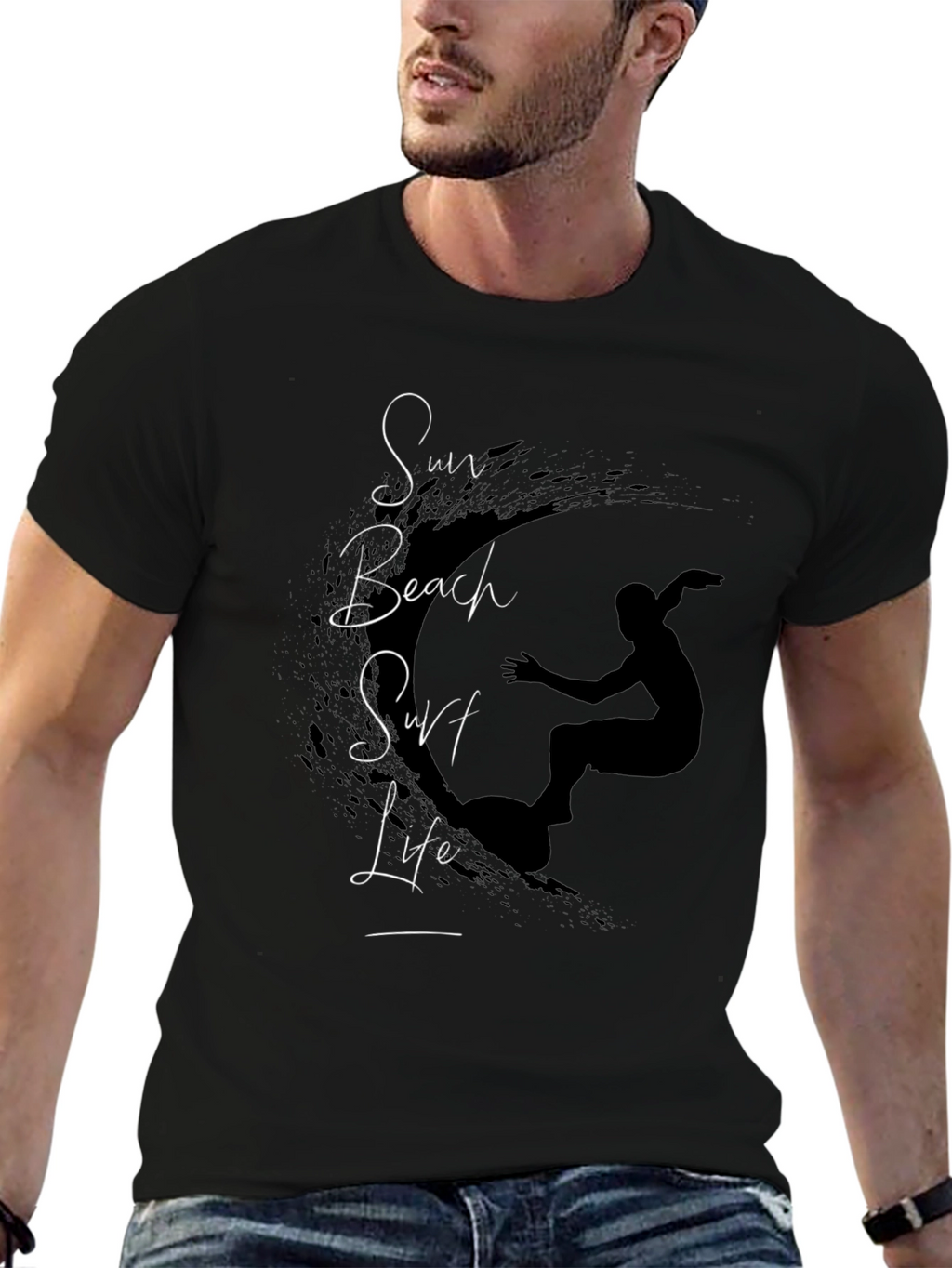 Sun Beach Surf Life T-Shirt
