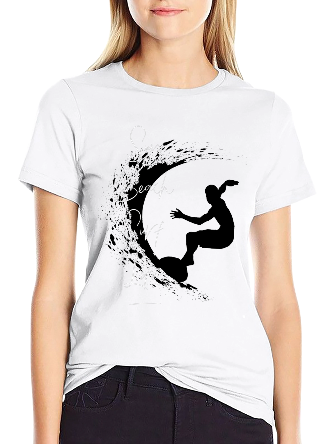Sun Beach Surf Life T-Shirt