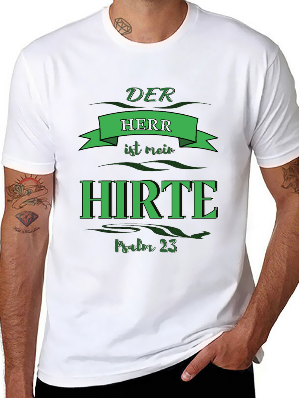 Der Herr Ist Mein Hirte Graphic T-Shirt